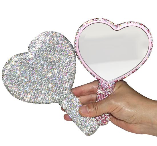 Stick a diamond mirror