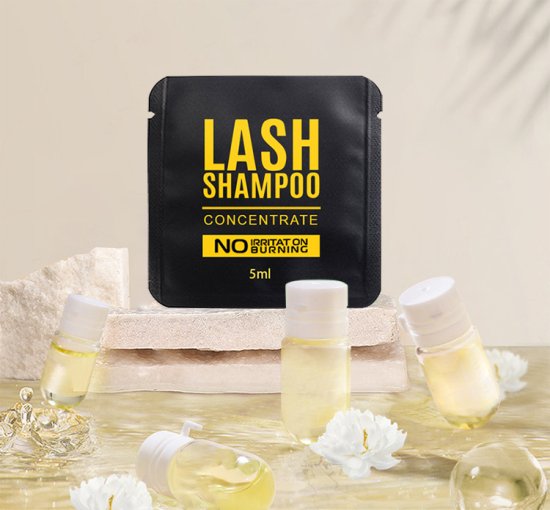 lash shampoo concentrate MINI PACKETS